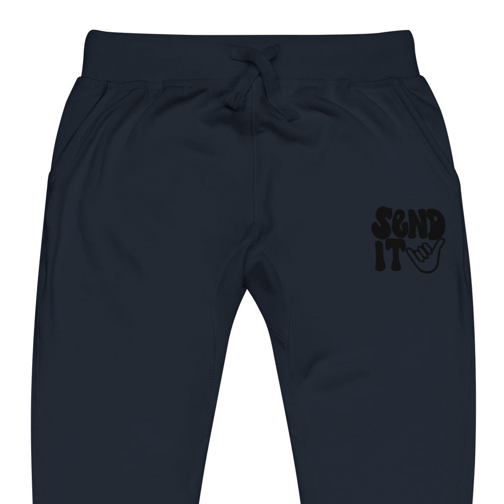 send it fleece sweatpants