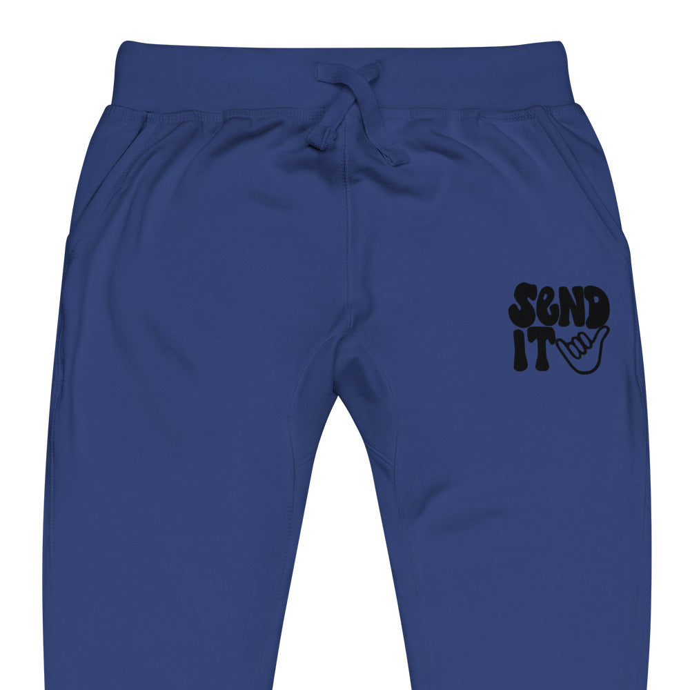 send it fleece sweatpants