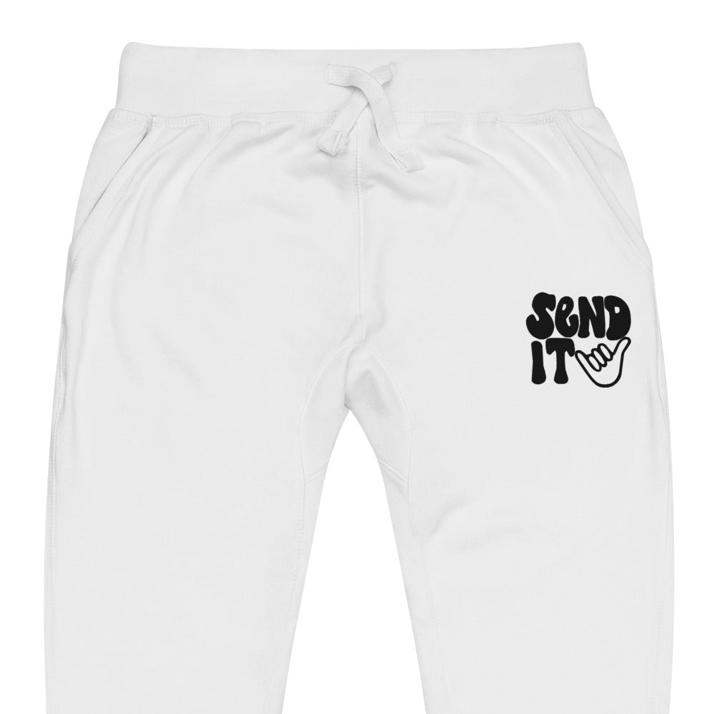 send it fleece sweatpants