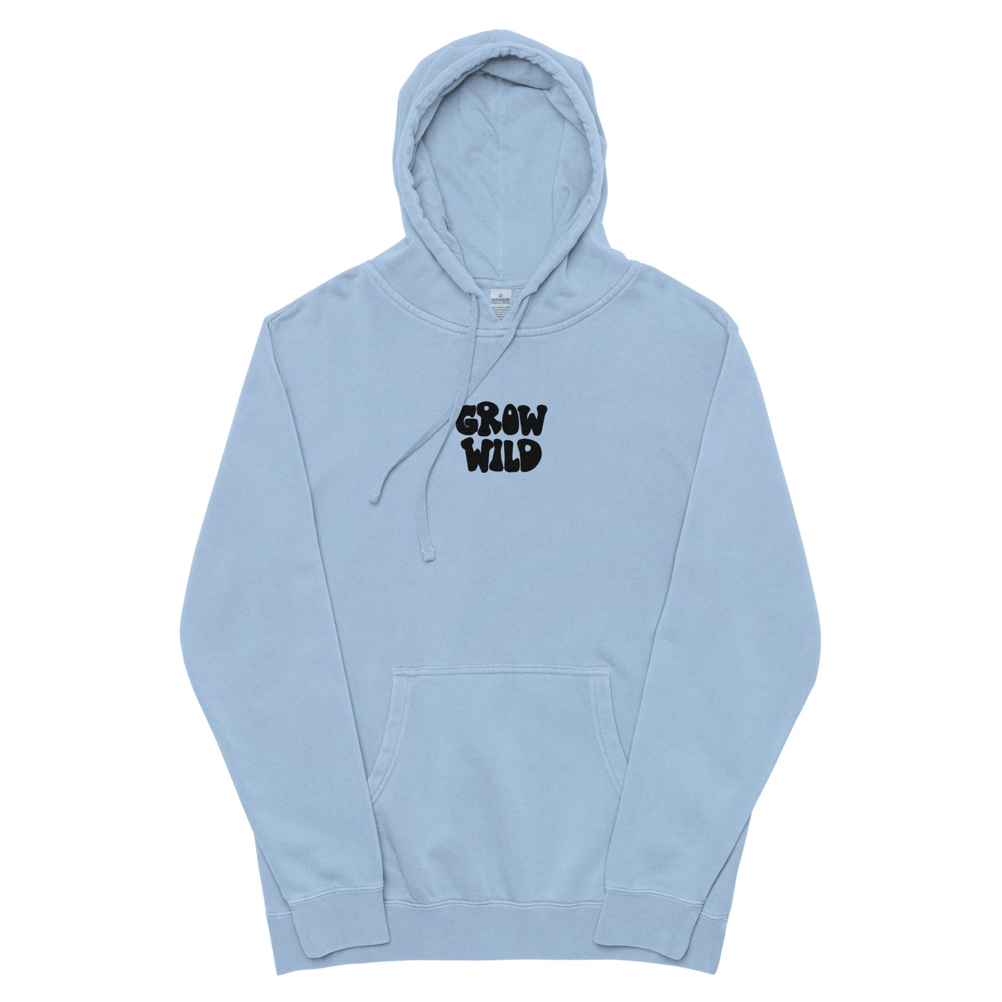 grow wild pigment-dyed hoodie