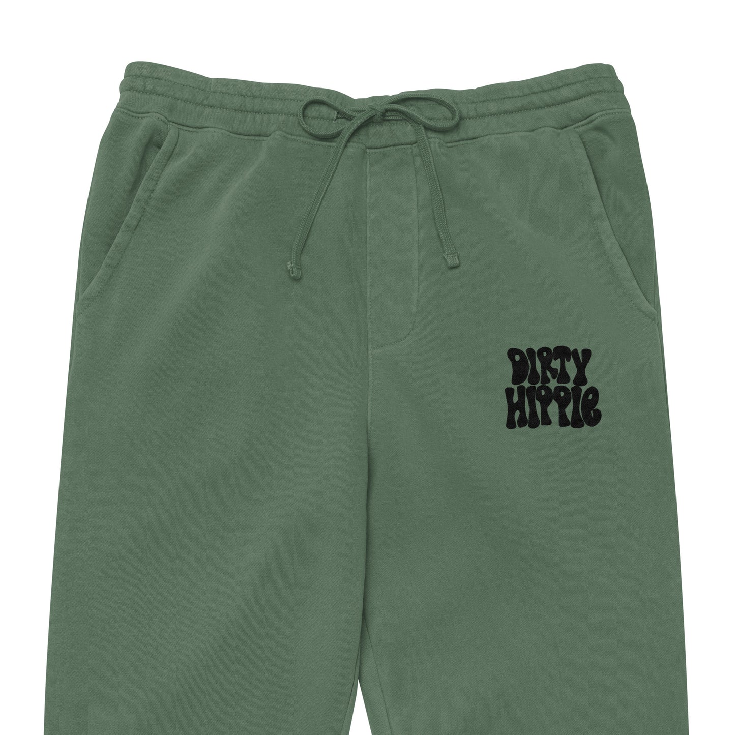 dirty hippie pigment-dyed sweatpants