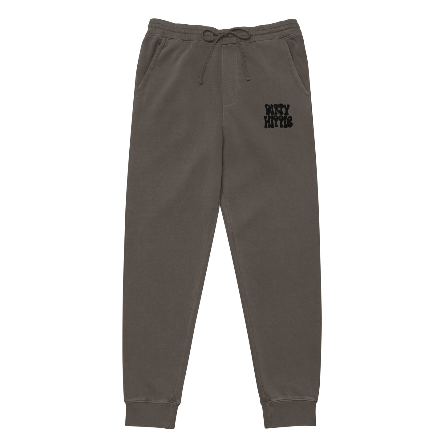 dirty hippie pigment-dyed sweatpants