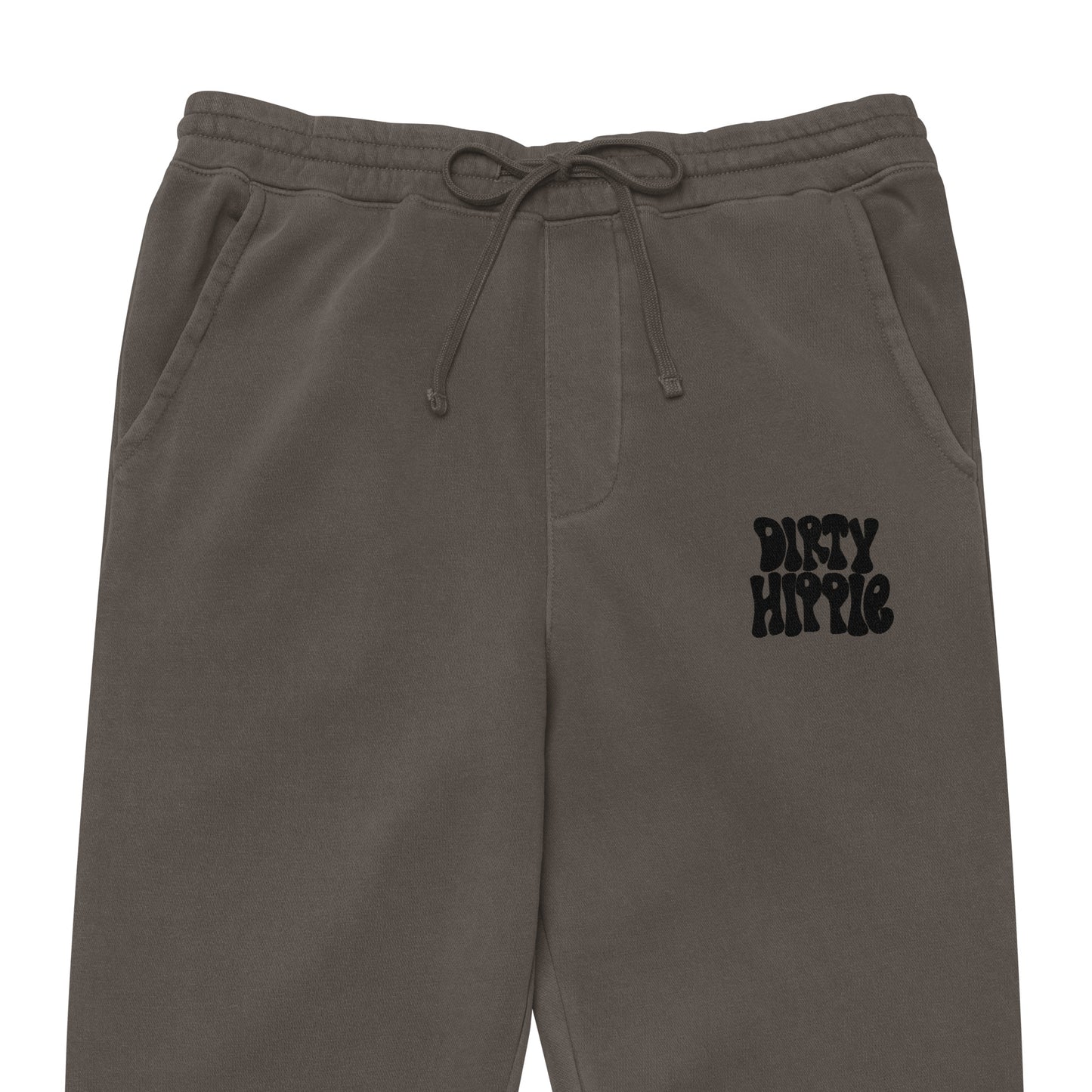 dirty hippie pigment-dyed sweatpants
