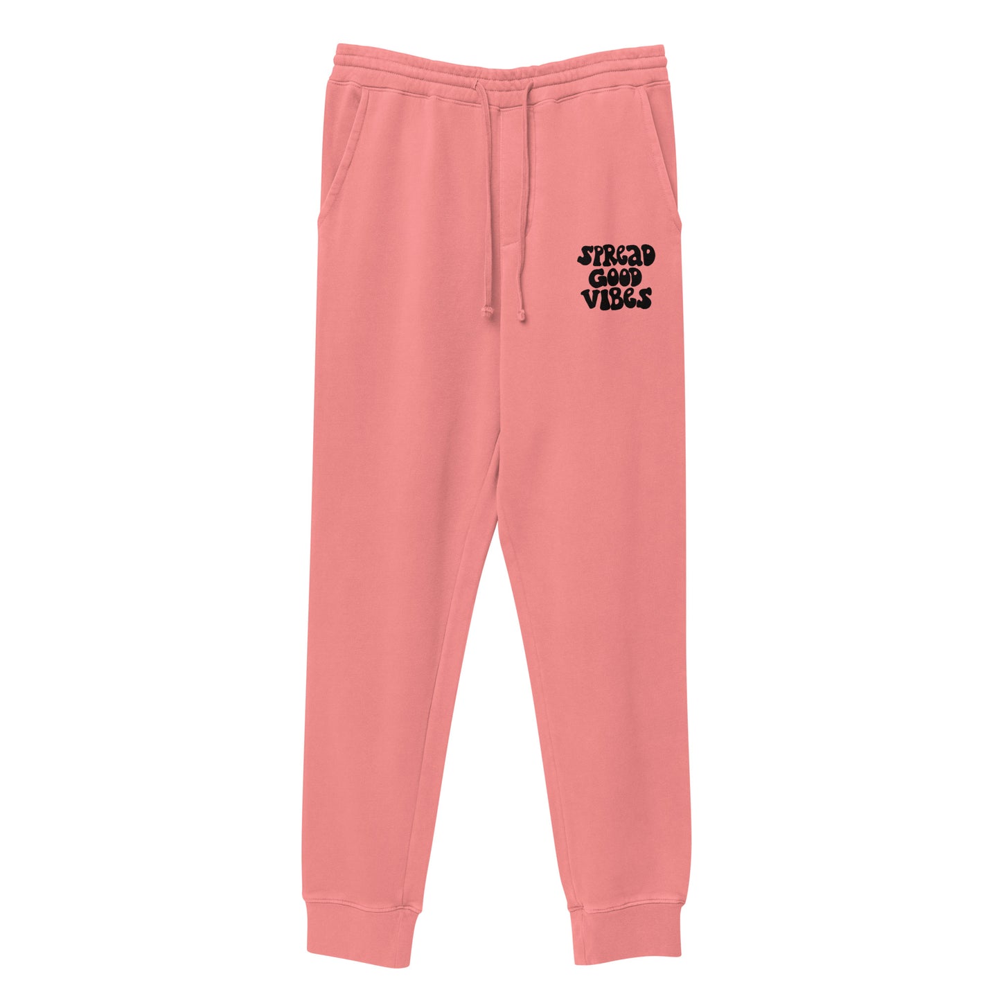 spread good vibes unisex pigment-dyed sweatpants