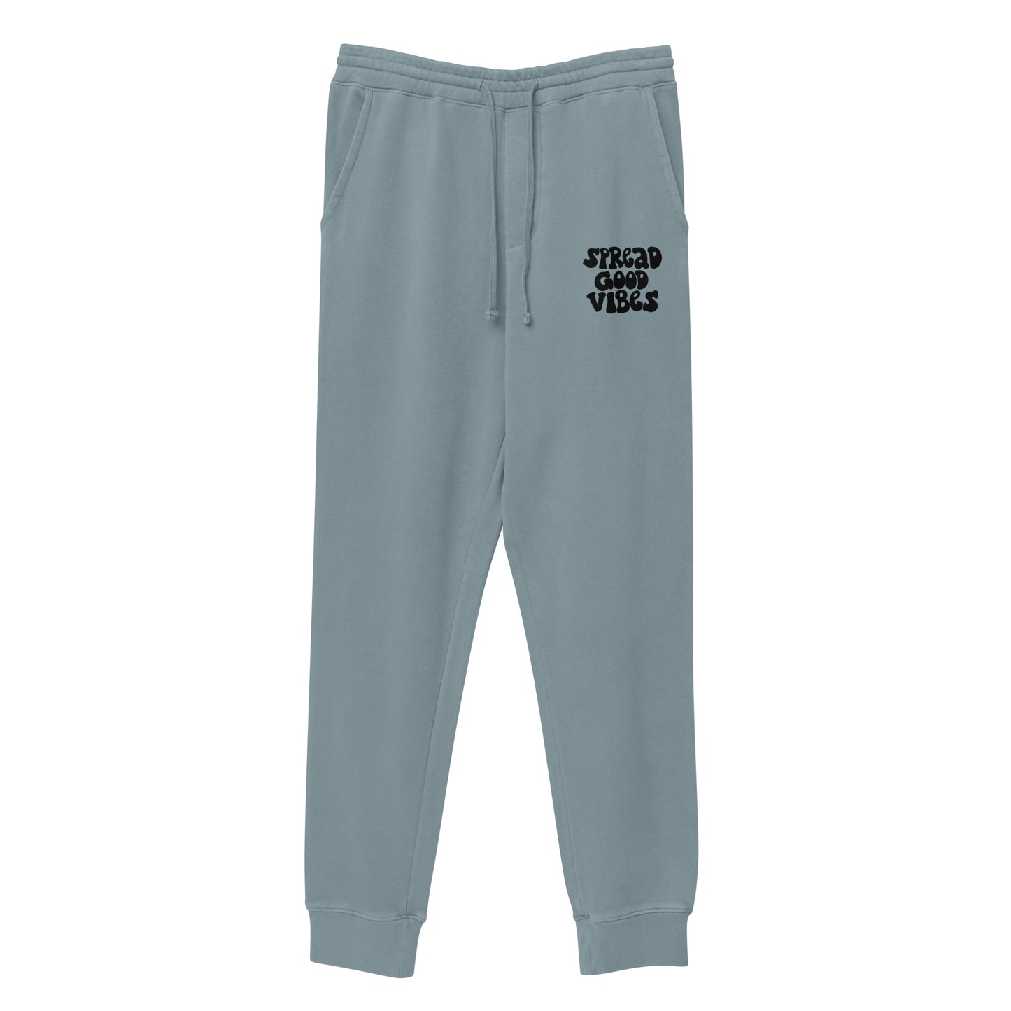 spread good vibes unisex pigment-dyed sweatpants