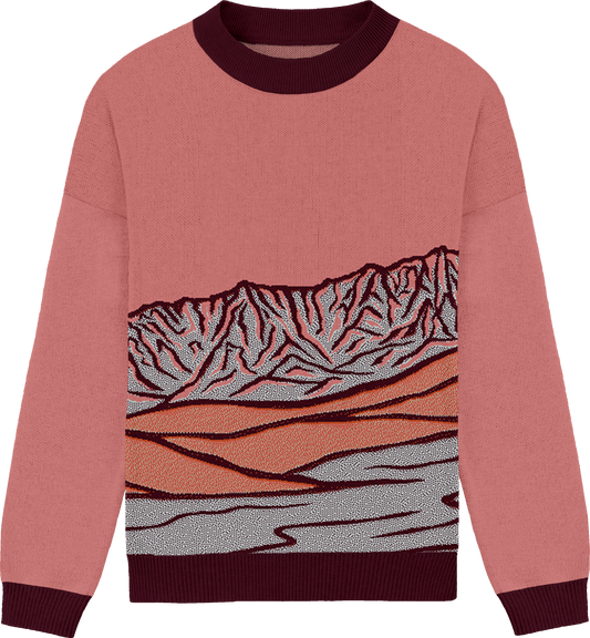 eastern sierras sweater - alpenglow