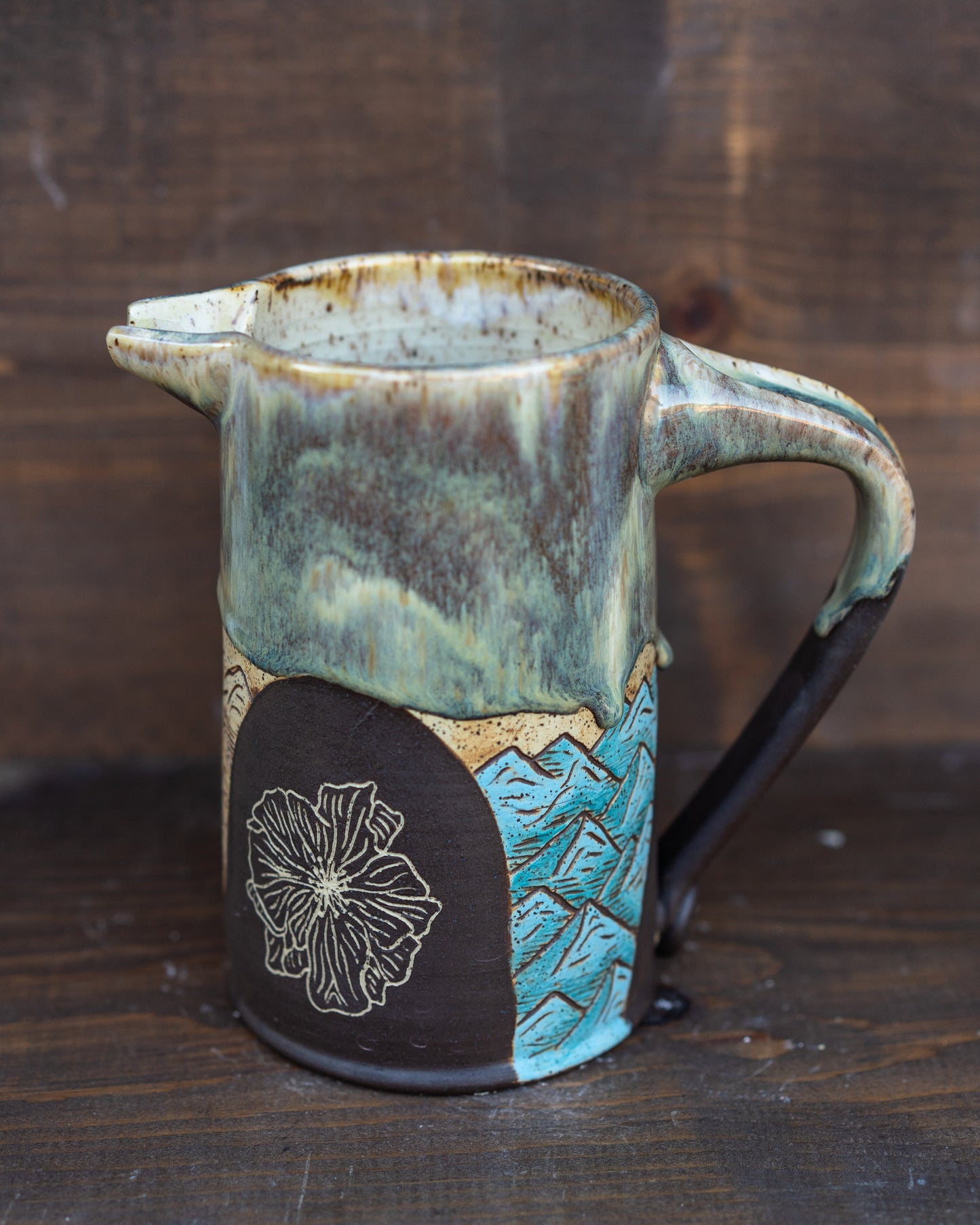 painted mountain wildflower pourover set *SHIPS JANUARY 13th*