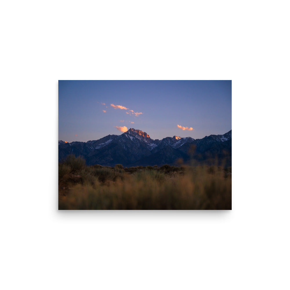 last light in eastern sierra