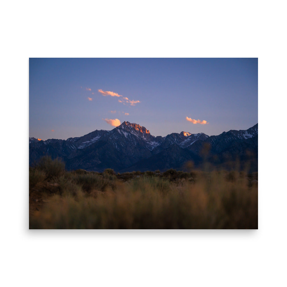 last light in eastern sierra