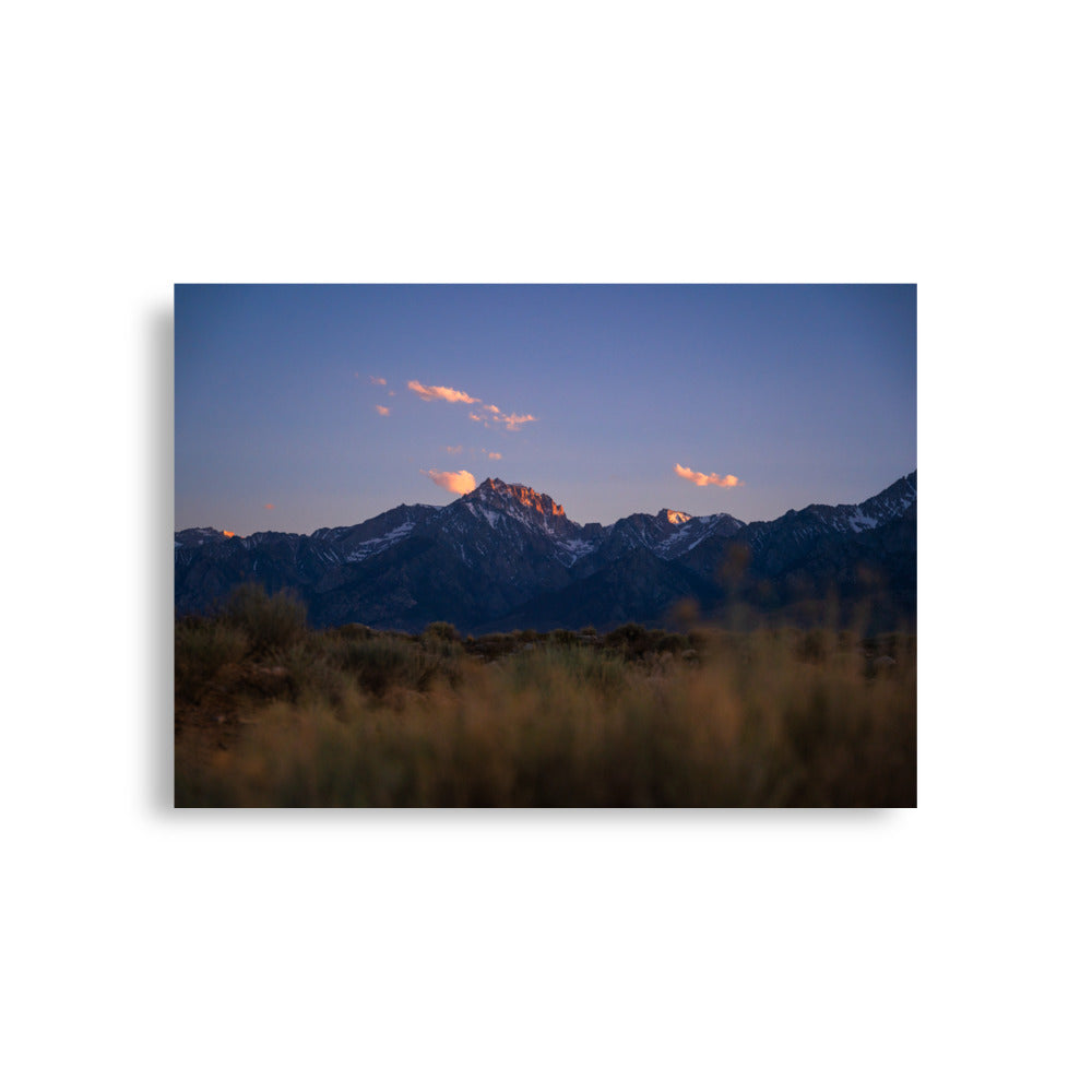 last light in eastern sierra