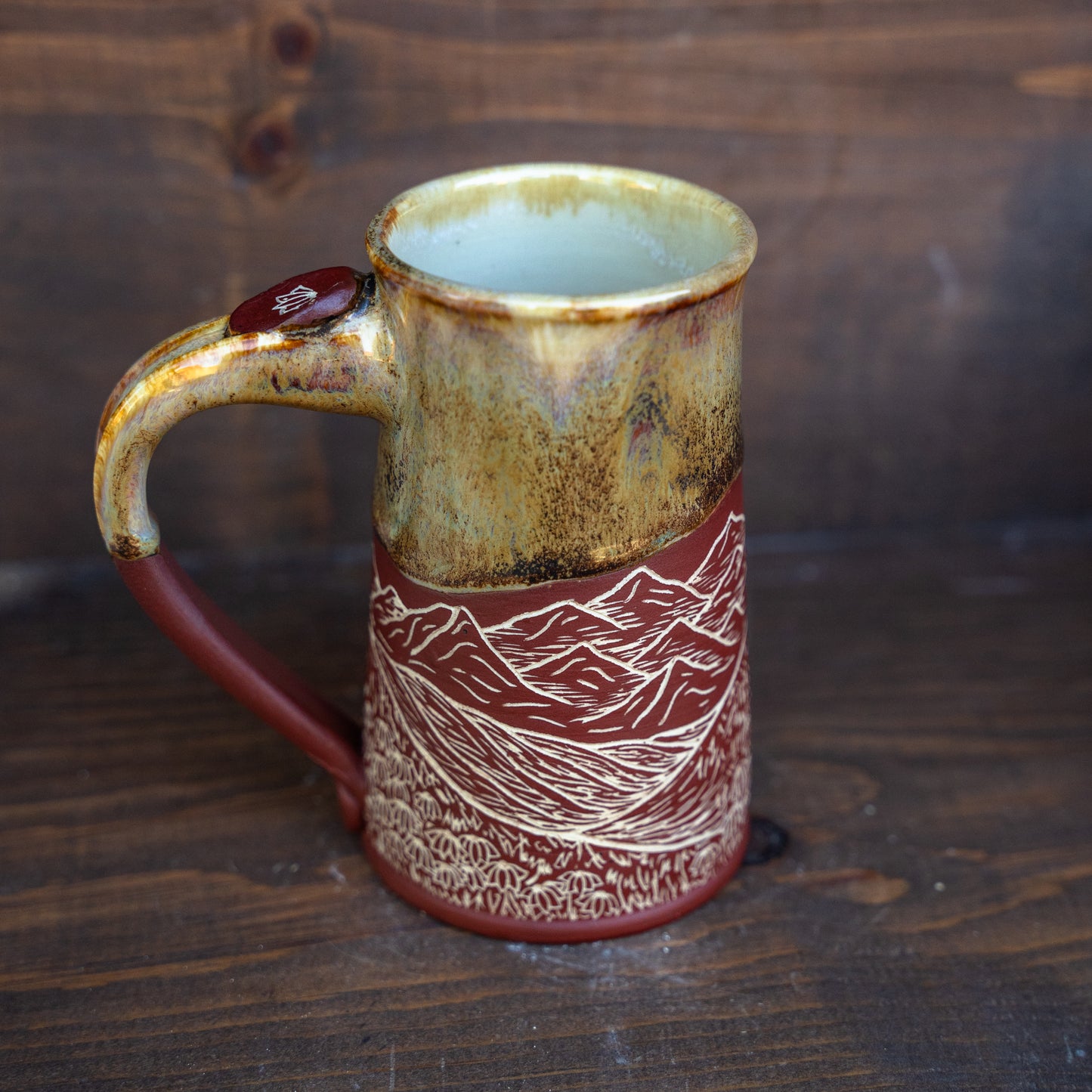 mountain valley mug