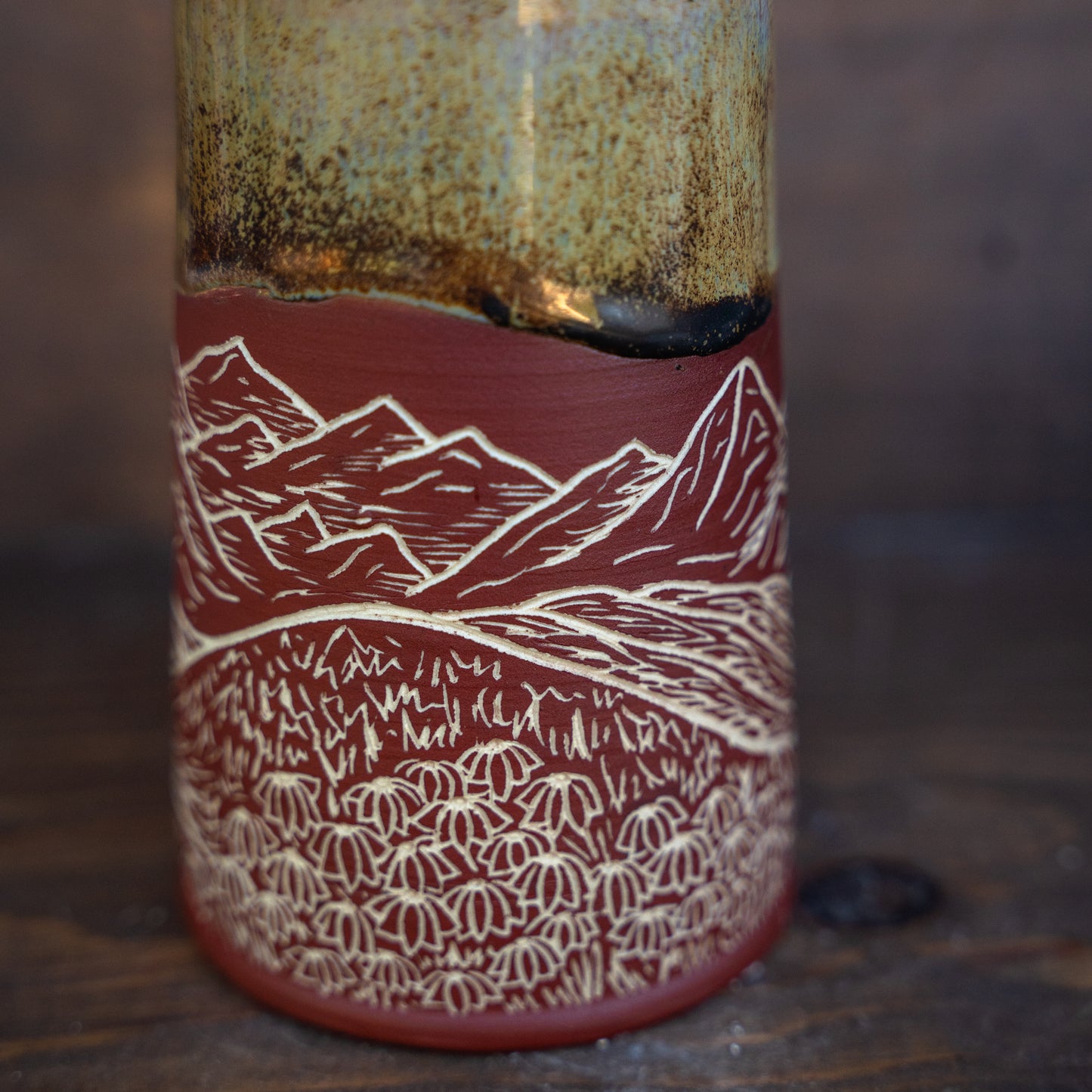 mountain valley mug