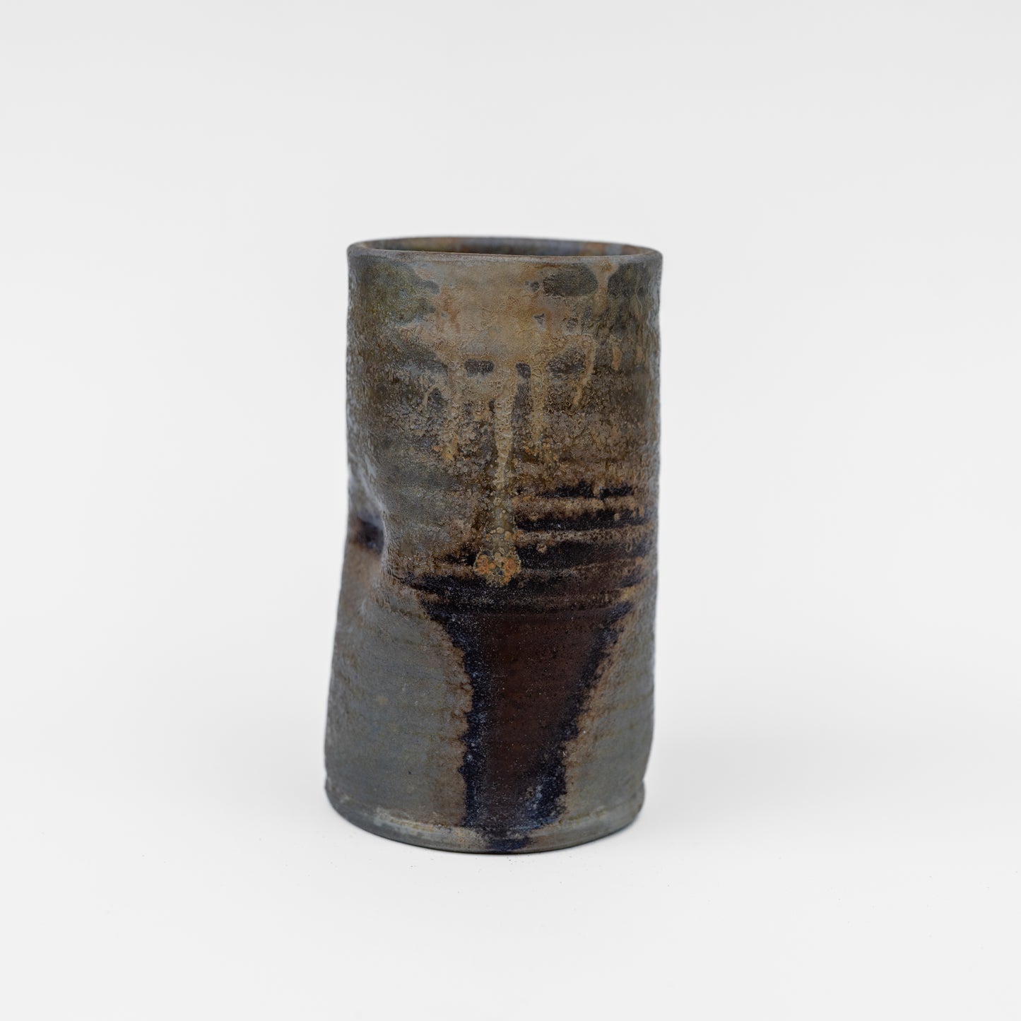 wood-fired tall thumb tumbler