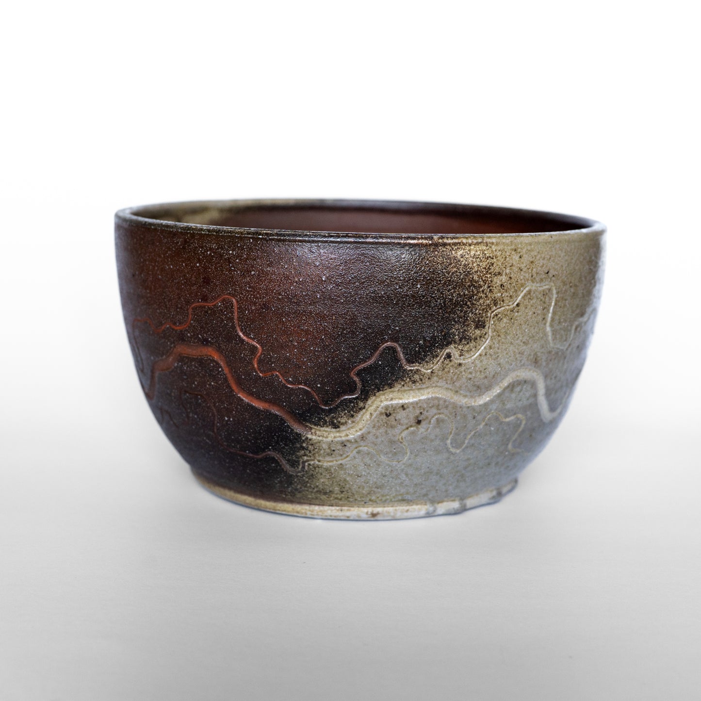 wood-fired serving bowl