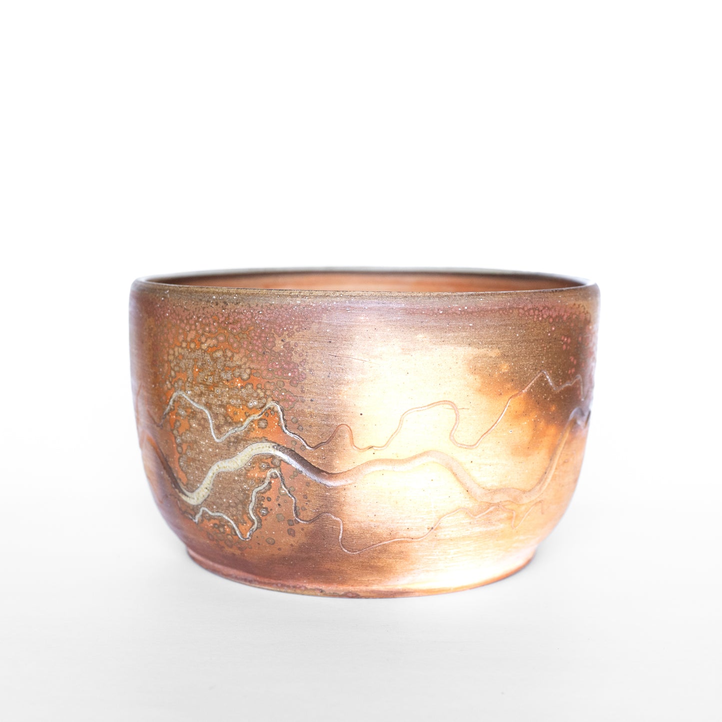 wood-fired serving bowl