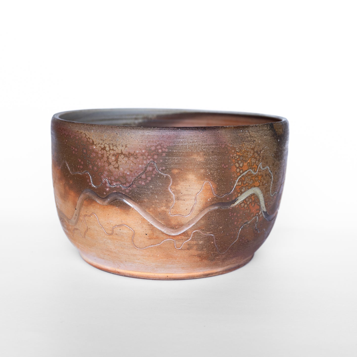 wood-fired serving bowl