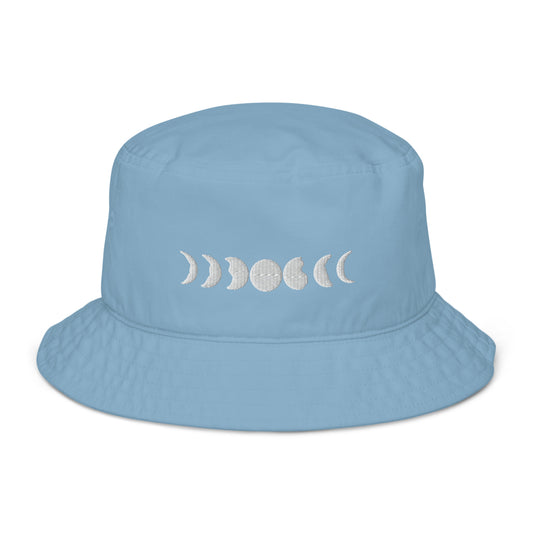 I refuse to hide my phases organic cotton bucket hat