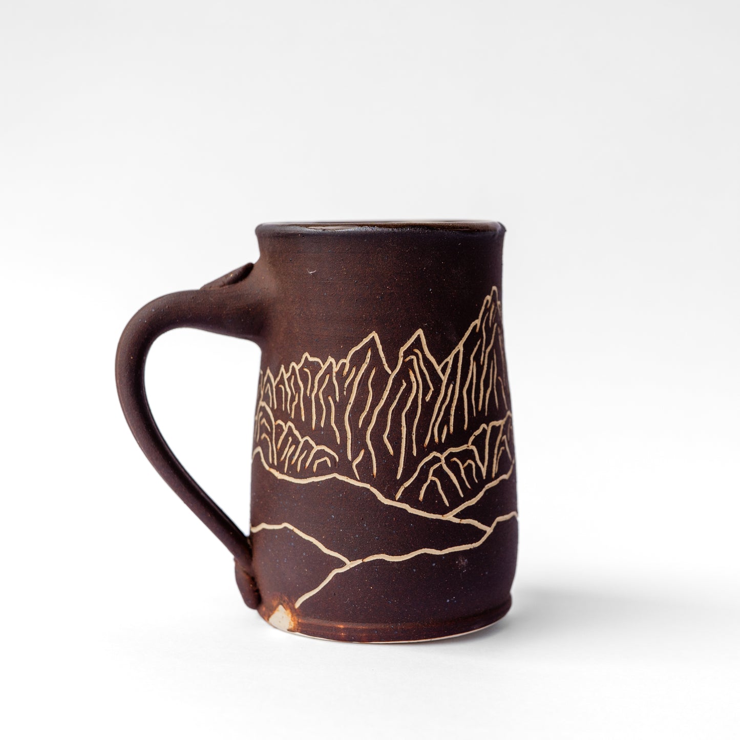 mt. whitney sgraffito mug