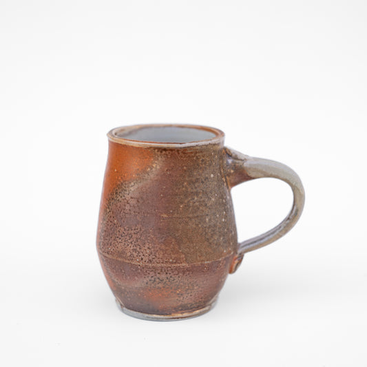 soda-fired pitch mug
