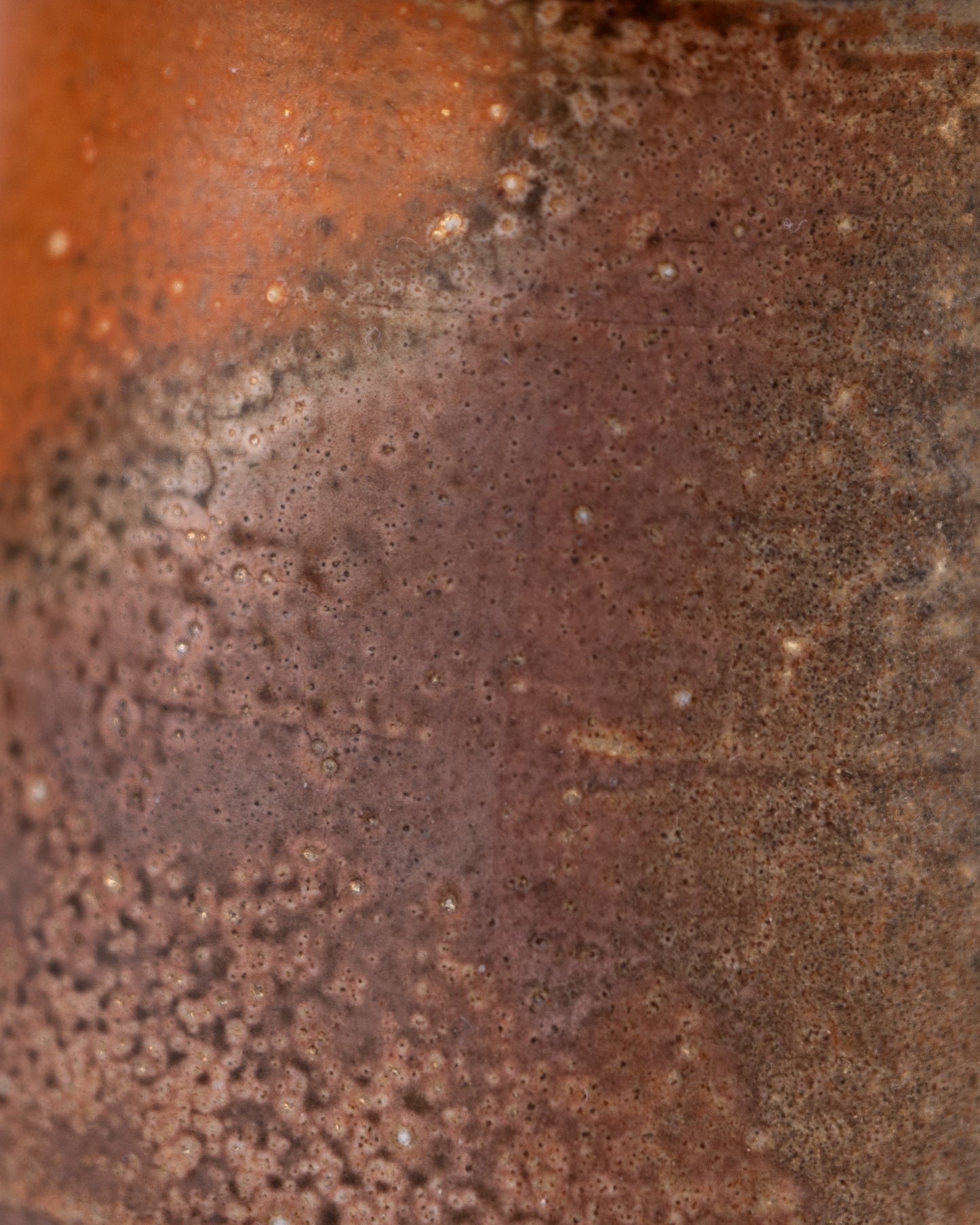 soda-fired pitch mug