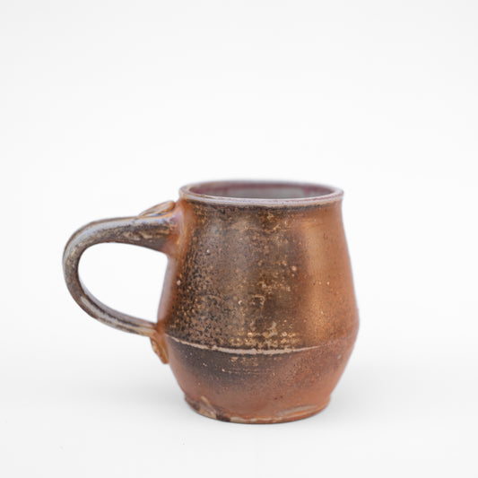 soda-fired pitch mug