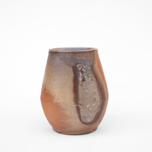 soda-fired pitch mug