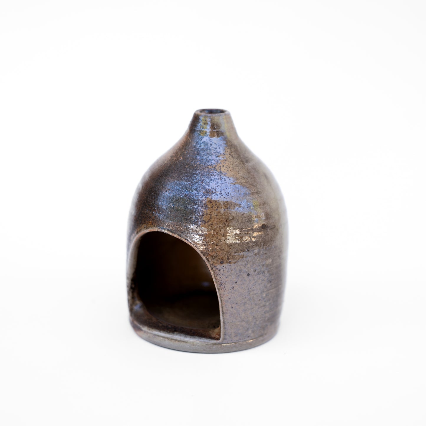 soda-fired incense burner