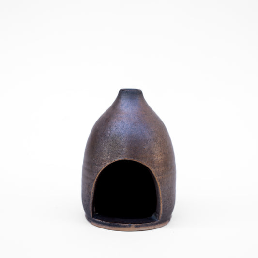 soda-fired incense burner