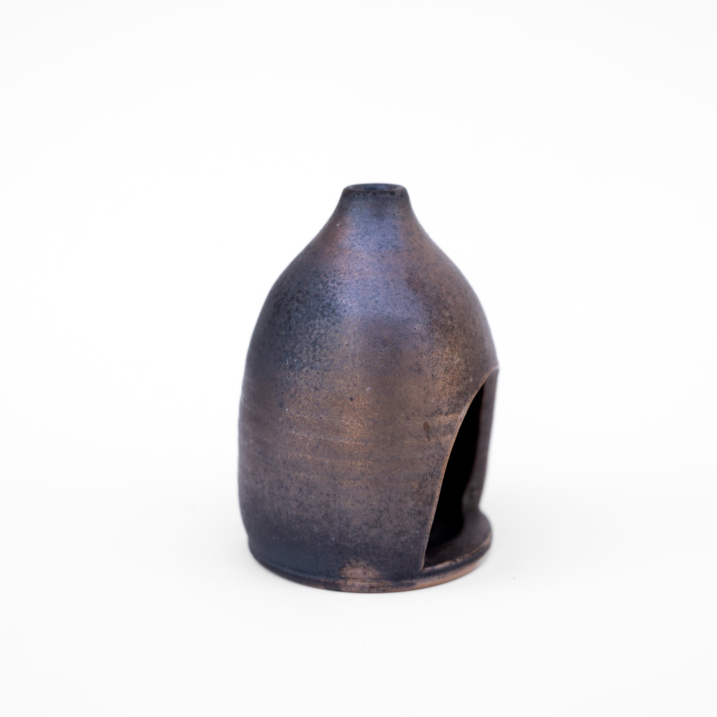 soda-fired incense burner
