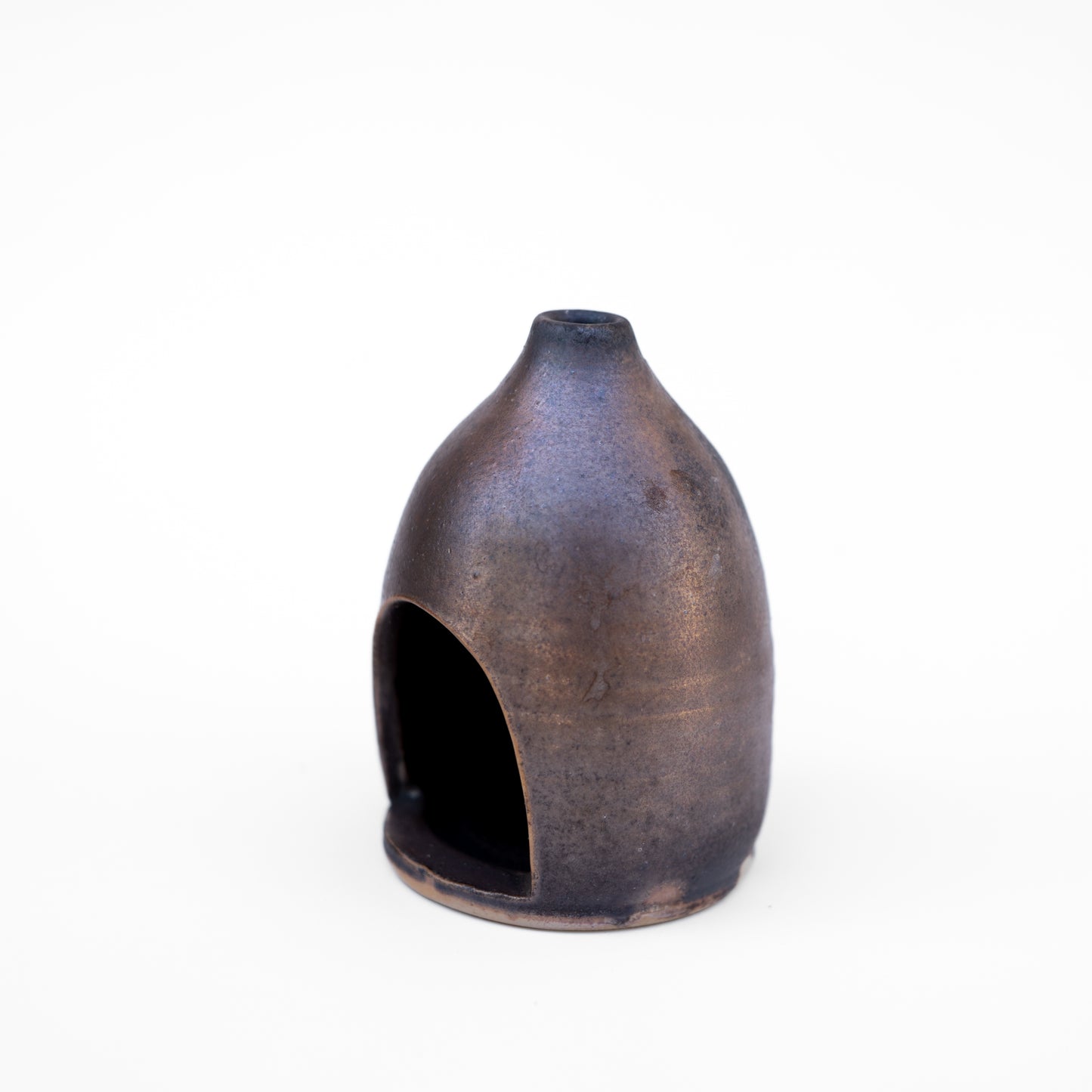 soda-fired incense burner