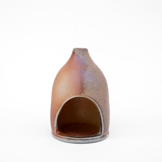 soda-fired incense burner