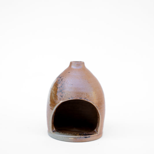 soda-fired incense burner