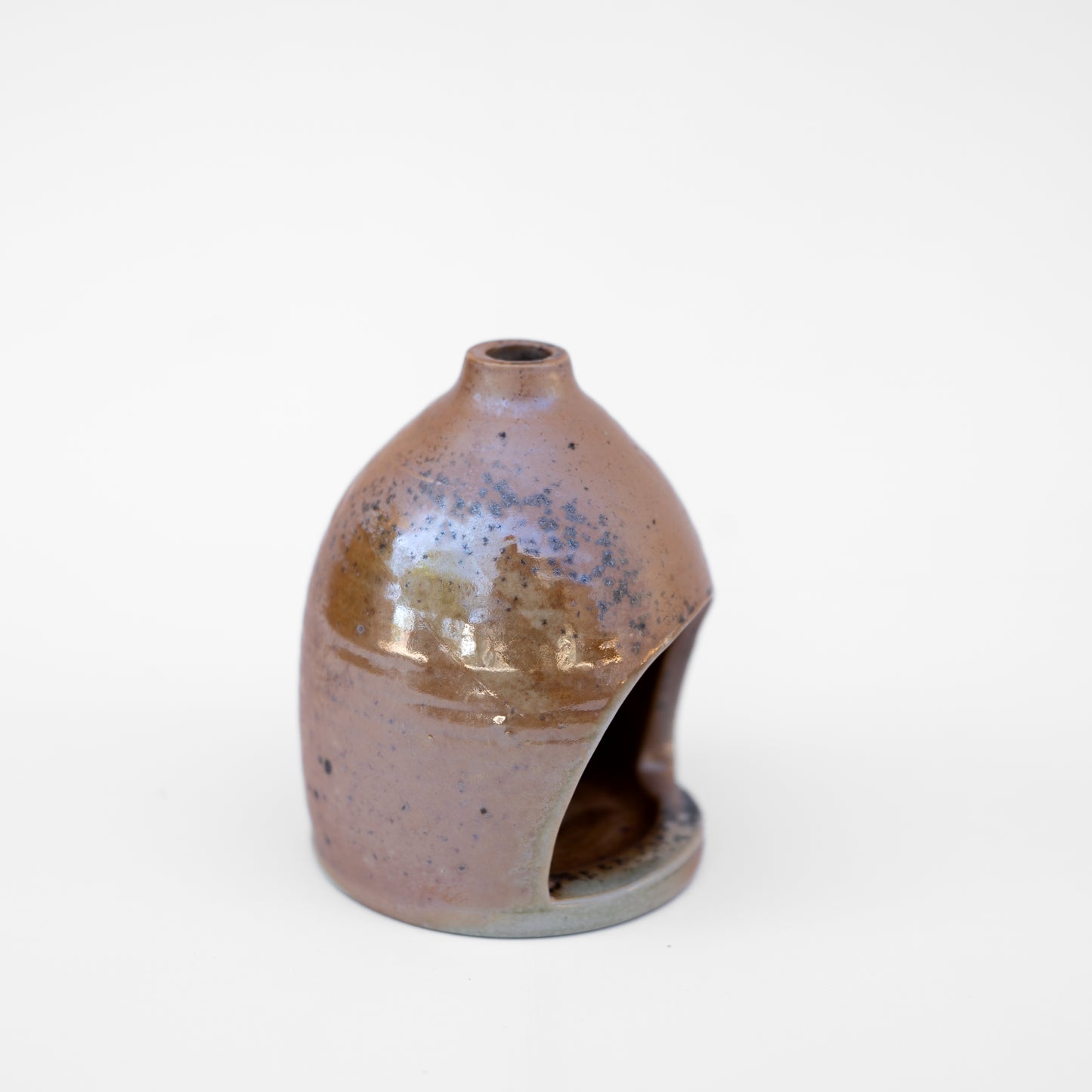 soda-fired incense burner