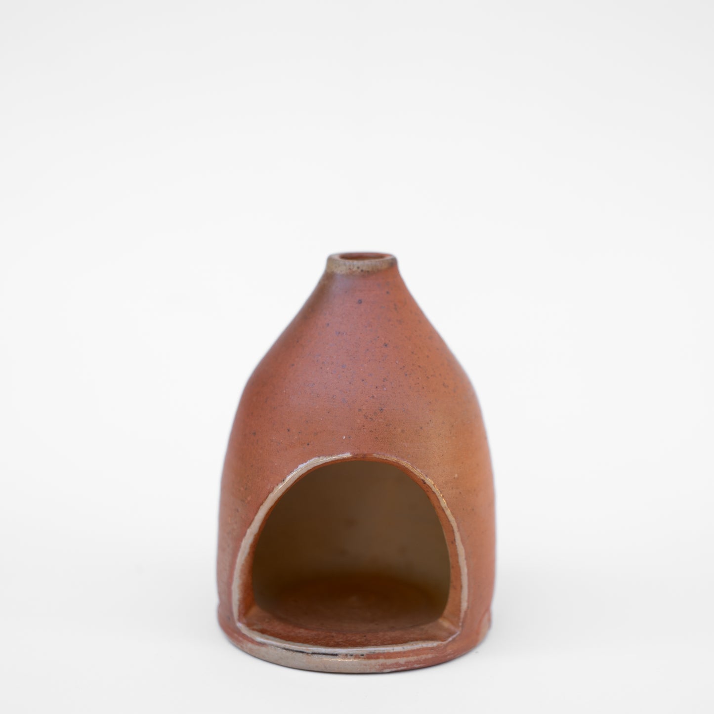 soda-fired incense burner