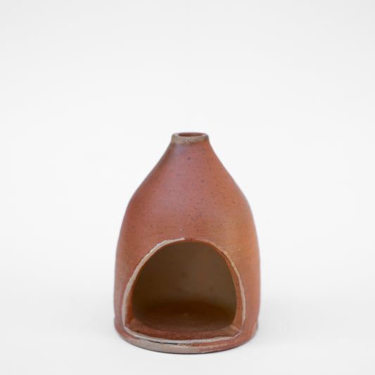 soda-fired incense burner