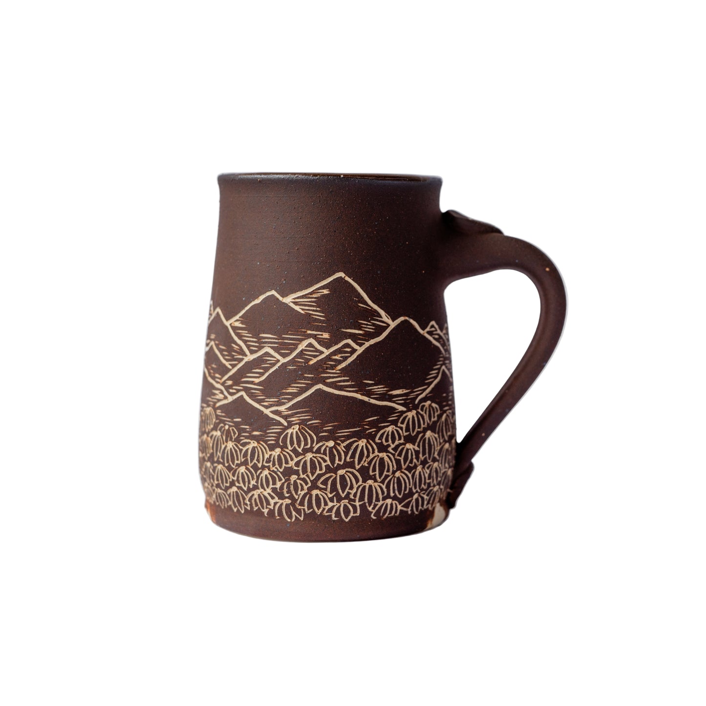 sierra range sgraffito mug