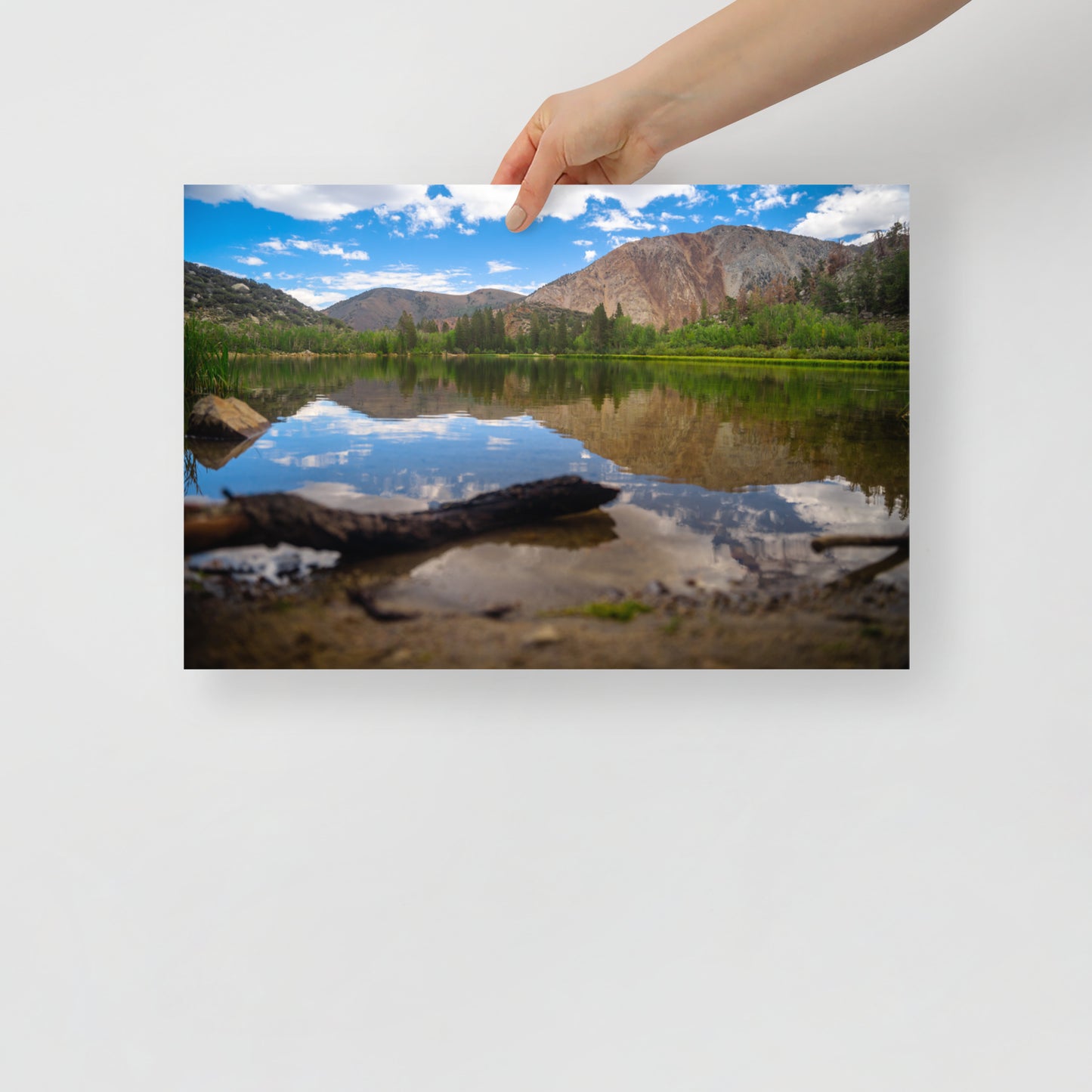 alpine lake print