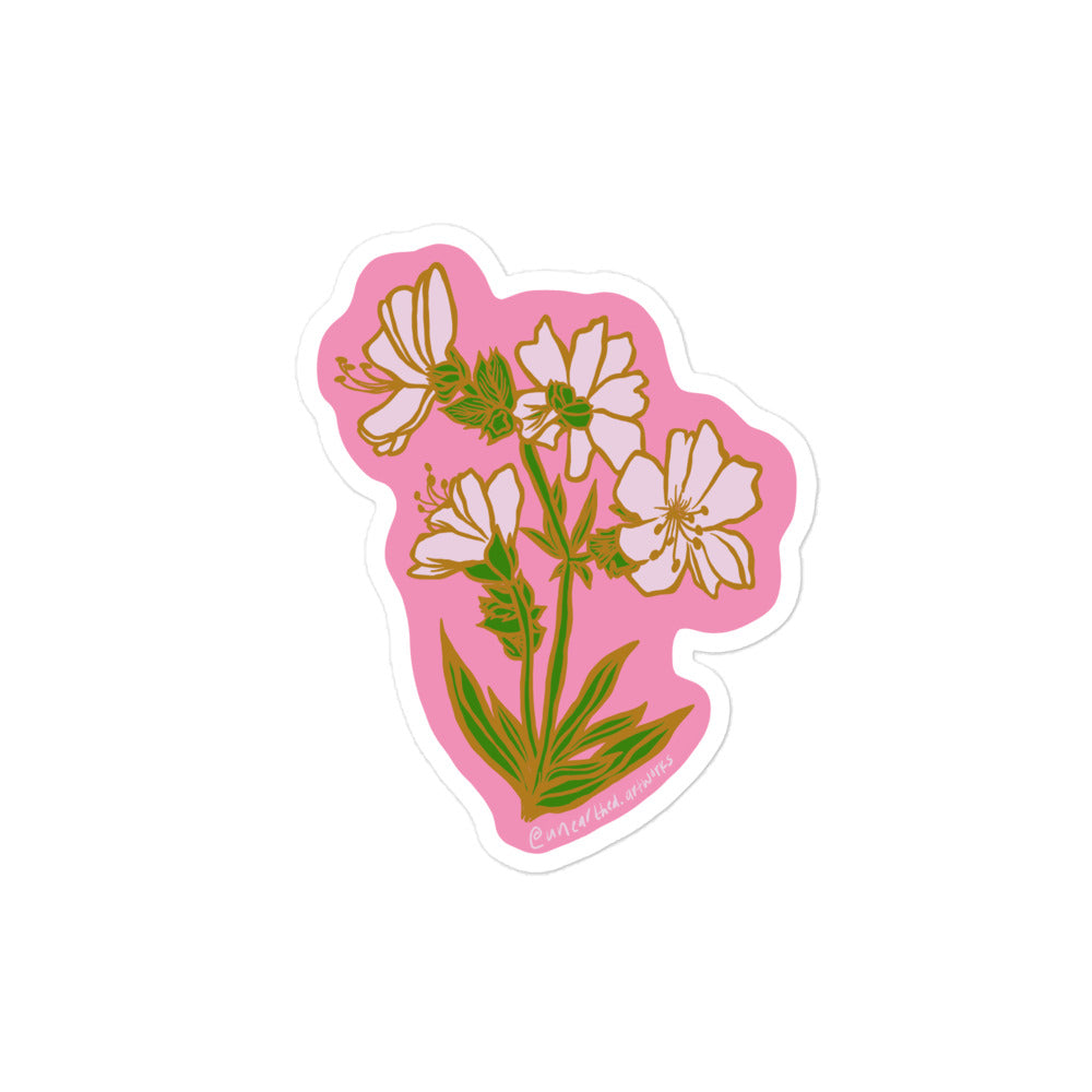 wildflower stickers