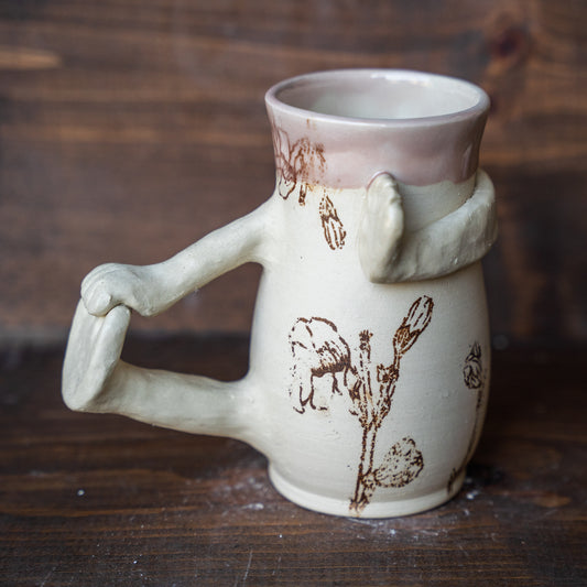 wildflower yogi mug