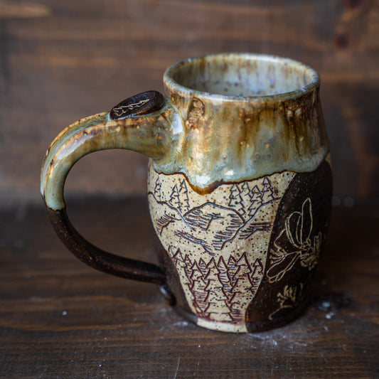 *SECOND* ridgeline wildflower mug