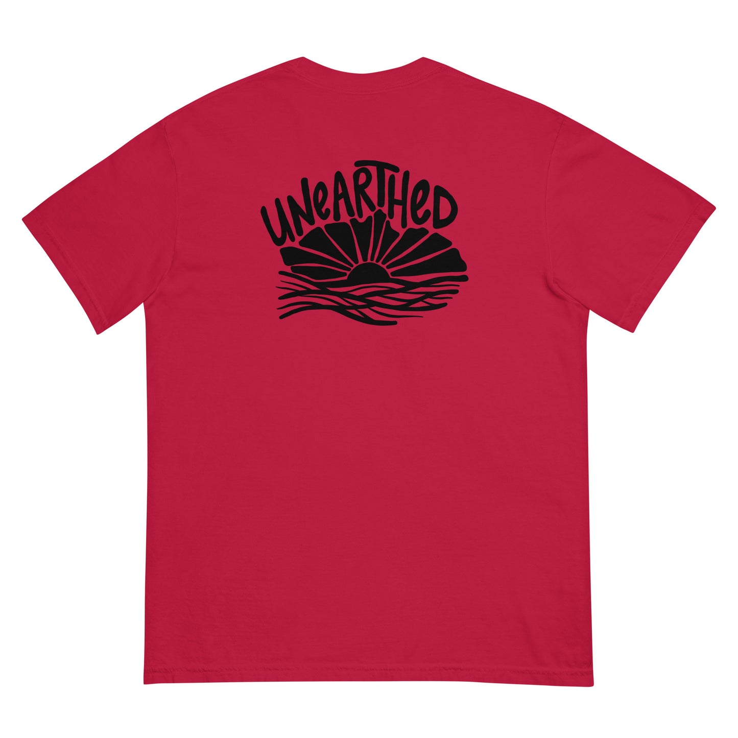 unearthed sun & ocean garment-dyed heavyweight t-shirt