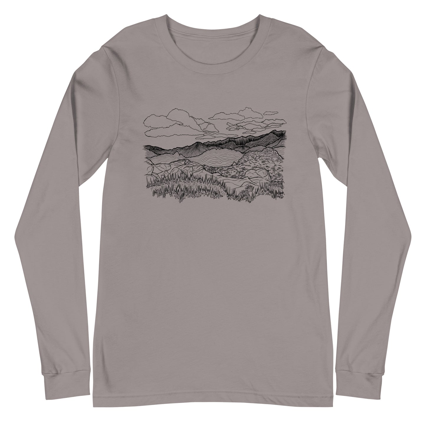 bishop landscape long sleeve tee