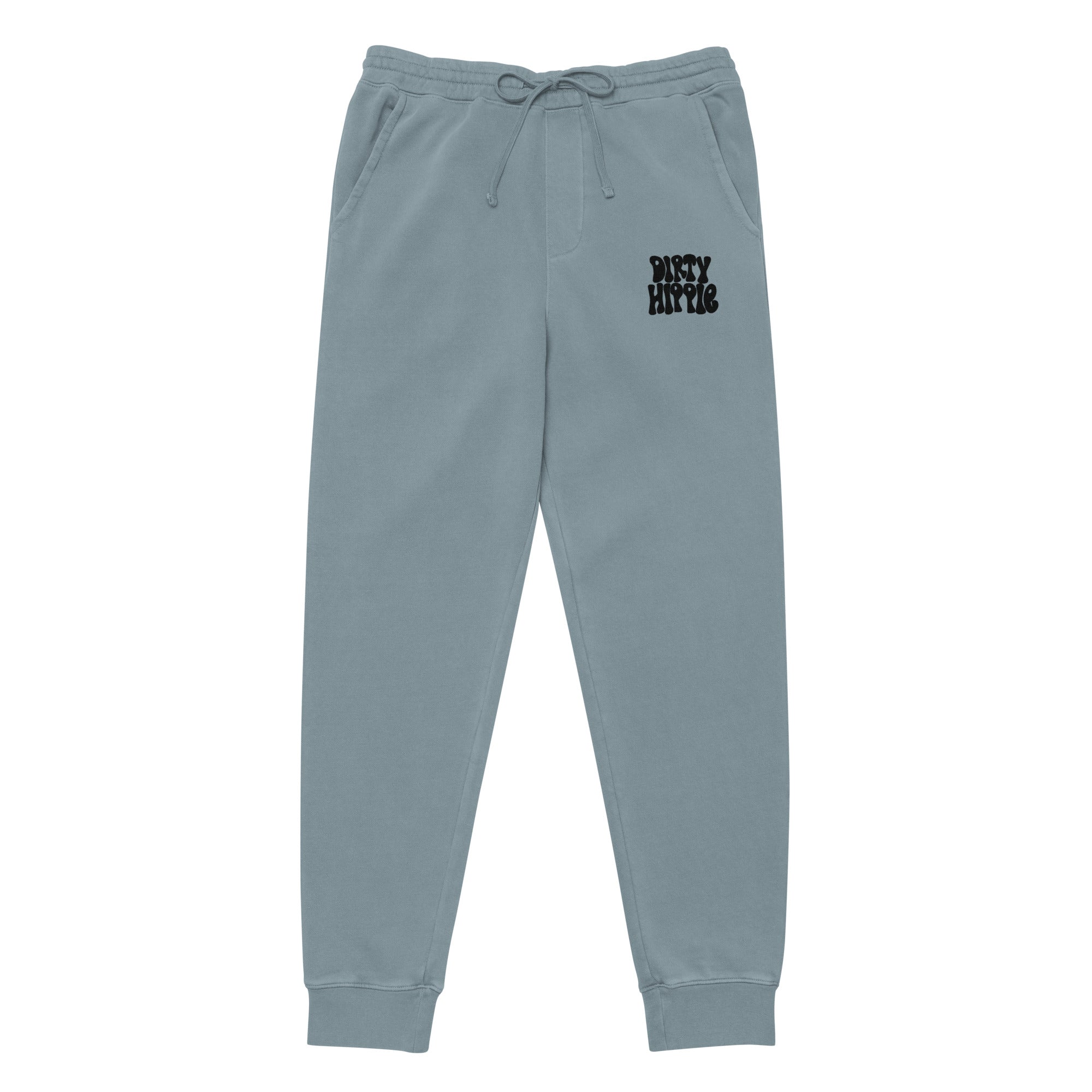 dirty hippie pigment-dyed sweatpants