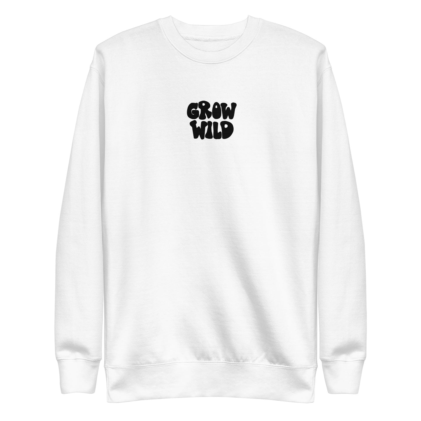 grow wild crewneck sweatshirt